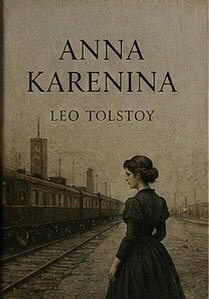 Anna Karenina cover showing Tolstoy’s realist Russian classic of tragic love, passion, and social judgment.