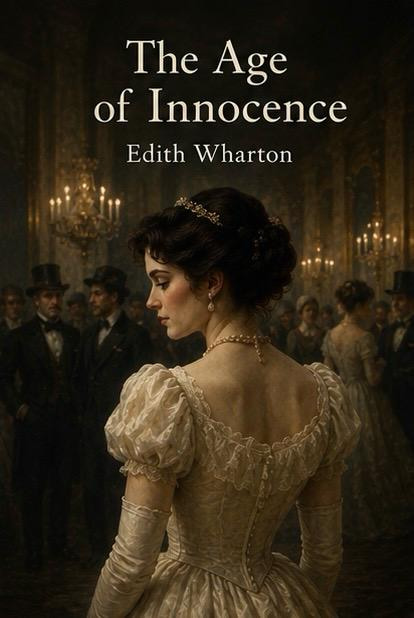 The Age of Innocence by Edith Wharton classic American novel book cover about love, society, and tradition