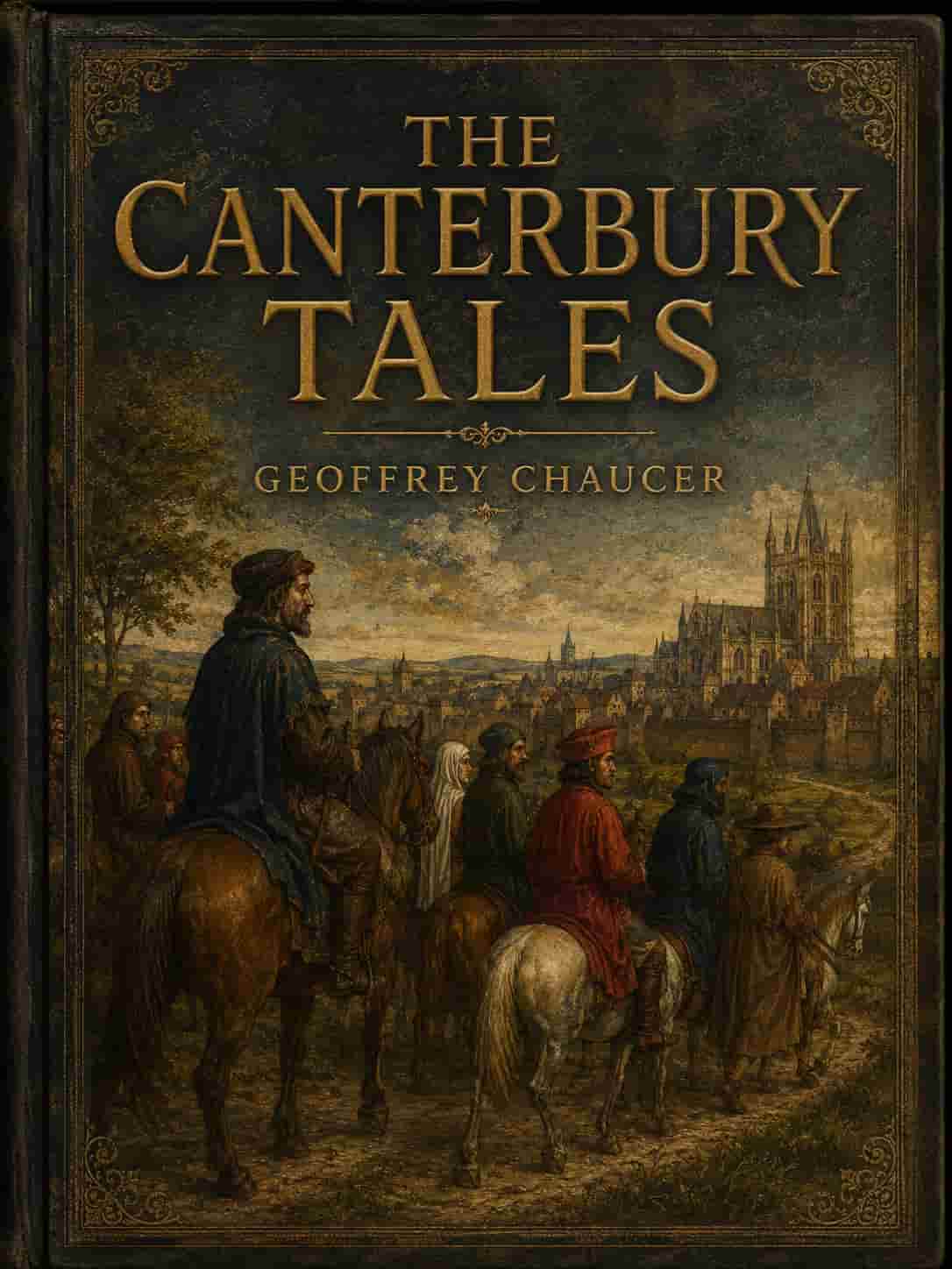 The Canterbury Tales – Chaucer’s medieval frame narrative of pilgrims’ stories, reflecting society, humor, and morality.