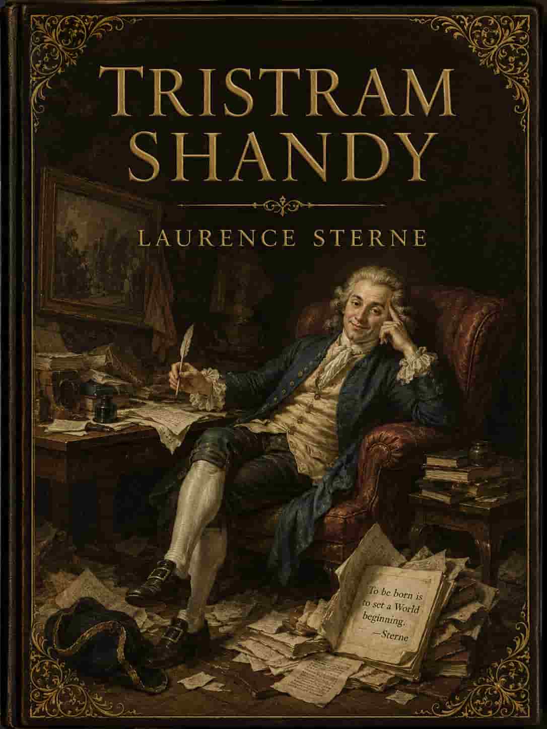 Tristram Shandy – Sterne’s experimental satire of digression, humor, and storytelling in eighteenth‑century literature.
